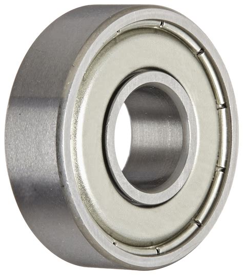 NSK 6000Z Deep Groove Ball Bearing, Single Row, Single Shield, Pressed ...
