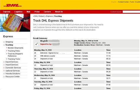 DHL delivery â€“ 18 days from US to Canada | Trueler