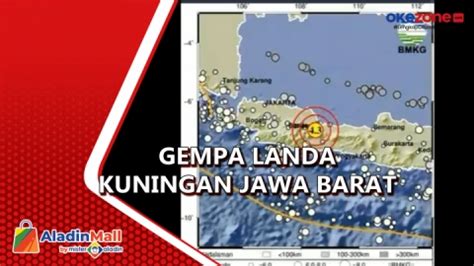 Gempa Magnitudo 4 3 Guncang Kuningan Jawa Barat Okezone Video