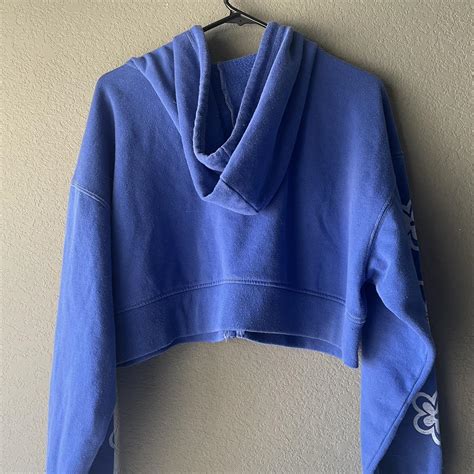 Playboy X Pacsun Cropped Zip Up Playboy Cropped Depop