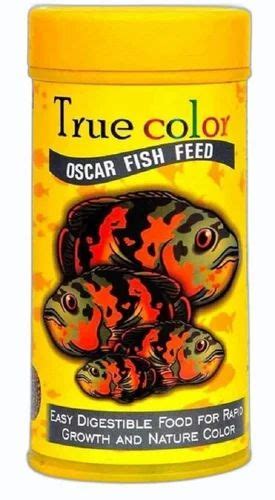 Aquatic G True Color Oscar Fish Feed Packaging Type Jar At Rs