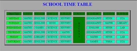 How To Create A Time Table In Ms Word Step By Step Printable