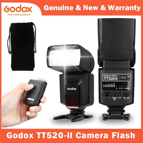 Godox Tt Ii Wireless Camera Flash Speedlite Thinklite With Build In