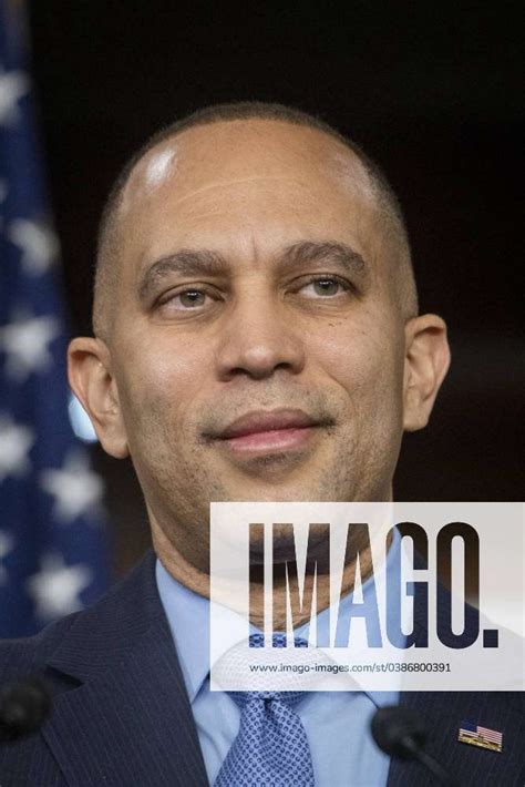 United States House Minority Leader Hakeem Jeffries Democrat Of New