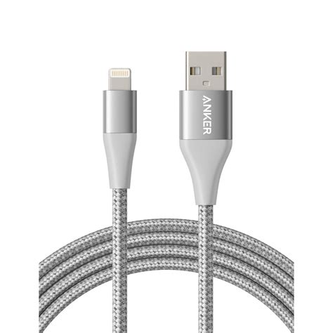 ANKER POWERLINE II WITH LIGHTNING CONNECTOR 6FT SILVER Game Hub