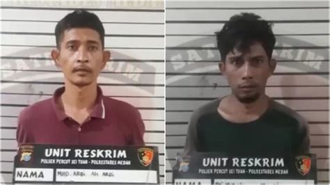 Polsek Percut Amankan Komplotan Pencuri Besi Yang Viral Di Medsos