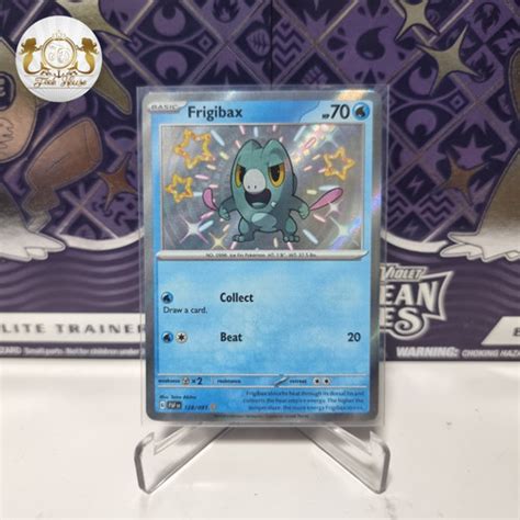 Jual Shiny Frigibax 128 091 Paldean Fates Kartu Pokemon TCG English