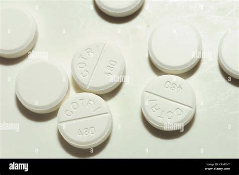 An Array Of Medical Tablets Stock Photo Alamy