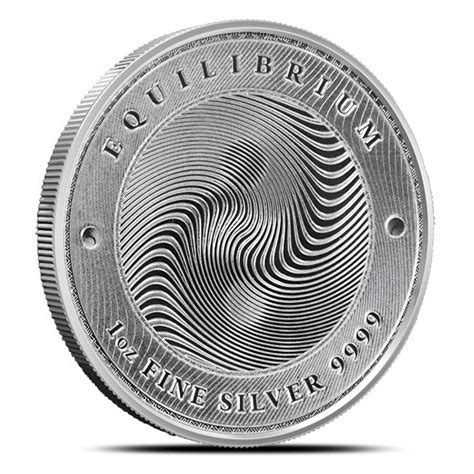 2021 1 Oz Tokelau Equilibrium Silver Coin L JM Bullion