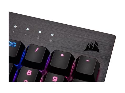 CORSAIR K60 RGB PRO LOW PROFILE Mechanical Gaming Keyboard, Backlit RGB ...