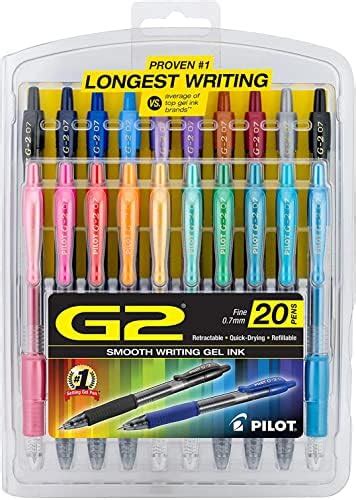 Pilot G Premium Bol Grafos De Gel De Punta Fina Mm Colores