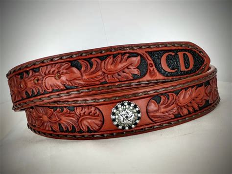 Custom Hand Tooled Leather Belts