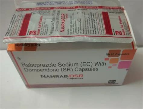 Namrab Dsr Rabeprazole Sodium Domperidone Capsule X Capsules