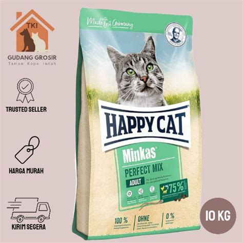 Jual Happy Cat Minkas Perfect Mix Kg Makanan Kucing High Quality