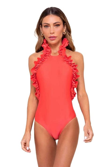 Mai Petrina Coral Mos Brazilian Beachwear