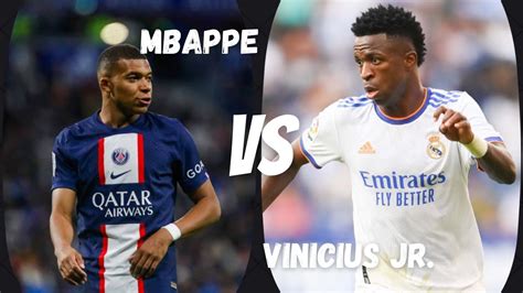 Kylian Mbappe Vs Vinicius Jr Best Highlights PSG Vs Real Madrid