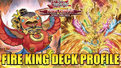 FIRE KING DECK PROFILE POST STRUCTURE DECK FIRE KINGS Yu Gi Oh