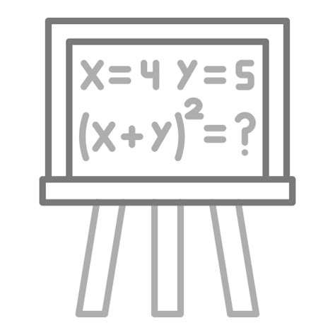 Algebra Free Education Icons