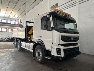 Volvo FMX 450 Flatbed Truck For Sale Spain Elche ZG32416