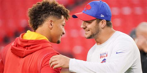 2022 NFL MVP Odds Josh Allen Vs Patrick Mahomes Showdown Set For Week