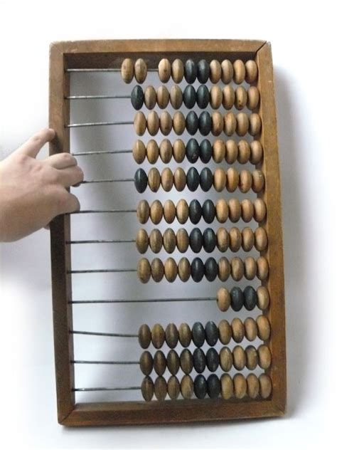 Gigantic Abacus Of Giant Big Vintage Wooden Abacus Large