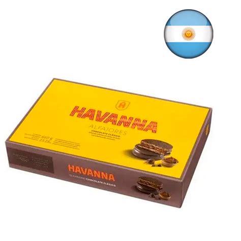 Alfajor Havanna Chocolate Cl Ssico Caixa Unidades Center