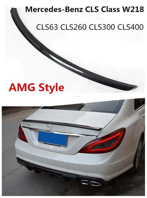 Carbon Fiber Spoiler For Mercedes Benz CLS Class W218 CLS63 CLS260