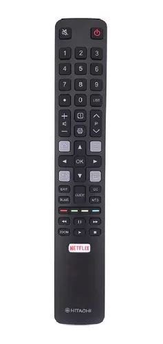 Control Remoto Smart Tv Netflix Tcl Hitachi Rca Nxtsmartfs MercadoLibre