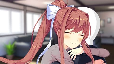 Can Monika Hug You In Real Life Youtube