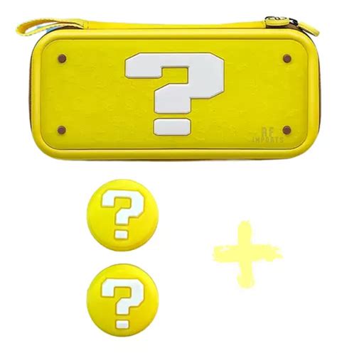 Case Bag Capa Estojo Super Mario Nintendo Switch Grips Parcelamento