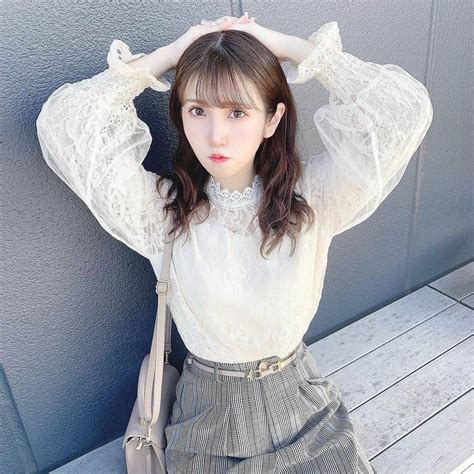 五十嵐茉優さんのインスタグラム写真 五十嵐茉優instagram「ㅤ まうしふく 🧸💭 ㅤ Tops Attrangs