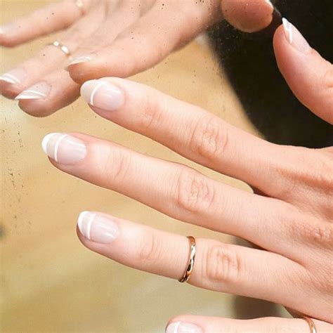 Minimalist Nail Art 15 Chic Upgrades To The Classic French Manicure