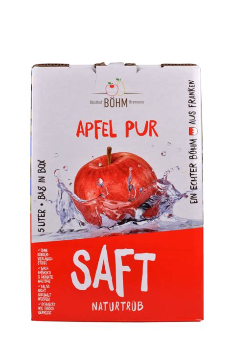 Apfelsaft Naturtr B L Bag In Box Obsthof B Hm