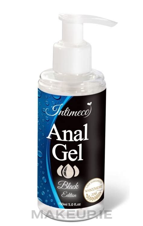 Intimeco Anal Gel Black Edition Moisturizing Lubricant Anal Gel Makeup Ie