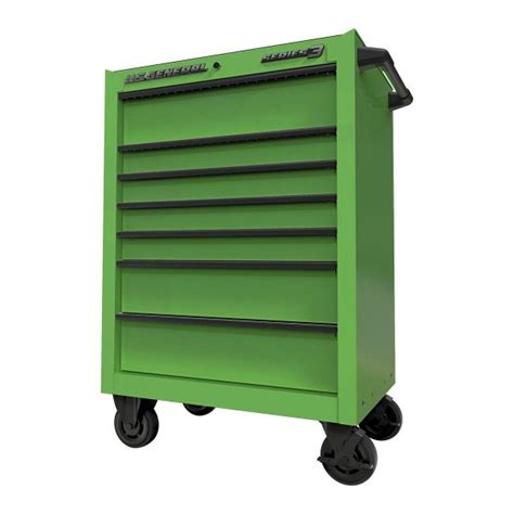 In X In Roll Cab Series Green Toolsboxupply