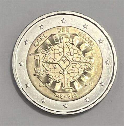 2 Euro Münze Karl der Grosse 2023 DG eBay