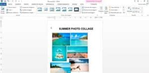 C Mo Hacer Un Collage De Fotos En Word Tutorial Uncomohacer