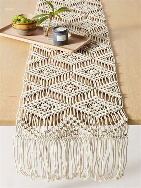 Como Tejer Individuales De Mesa En Macrame Macramé Macramé fácil