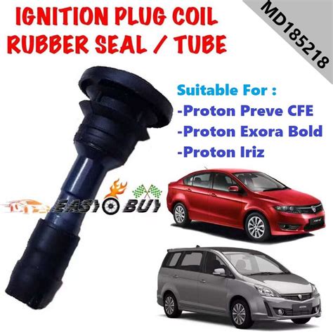 Ignition Plug Coil Rubber Seal Tube PROTON EXORA BOLD PREVE CFE