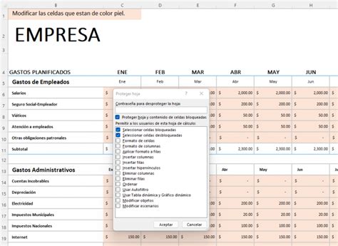 Cómo bloquear celdas en Excel para no modificarlas Excelerar