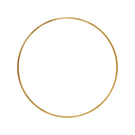 Golden Kreis Gliederung 23250513 PNG