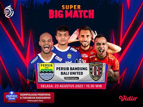 Live Streaming Persib Bandung Vs Bali United Vidio