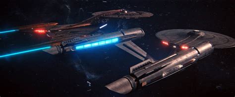 The USS Discovery alongside the USS Enterprise | TREKNEWS.NET | Your ...