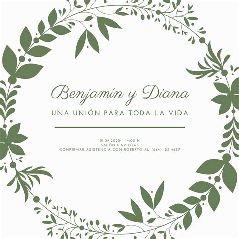 P Gina Plantillas Para Invitaciones De Boda Gratis Canva