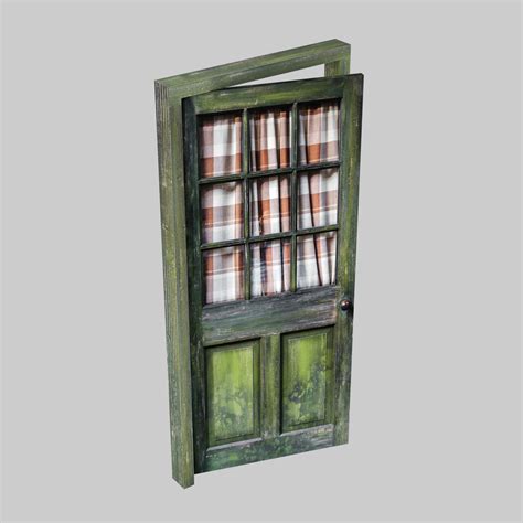 Colección Low Poly Doors Modelo 3d 36 C4d Free3d