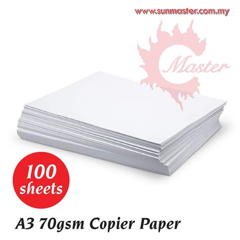 A3 70gsm Copier Paper 100s Shopee Malaysia