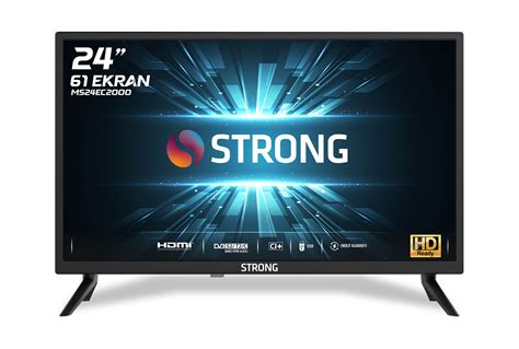 STRONG MS24EC2000 24 61cm Ekran HD Ready Uydu Alıcılı Led TV STRONG TV