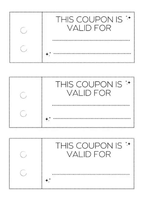 Awesome Homemade Coupon Ideas Free Templates In Coupon