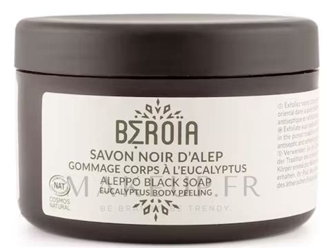 Beroia Aleppo Black Soap With Eucalyptus Gommage Au Savon Noir D Alep