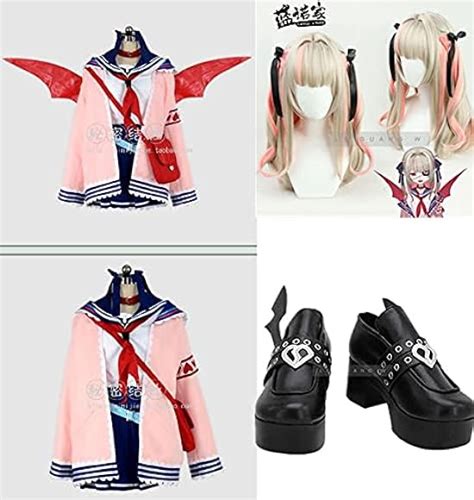 バーチャルyoutuber Vtuber 魔界ノりりむ 新衣装 コスプレ衣装【 ウィッグと靴別売り】 コスプレ衣装